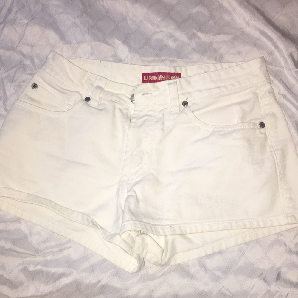 Union Bay White Shorts